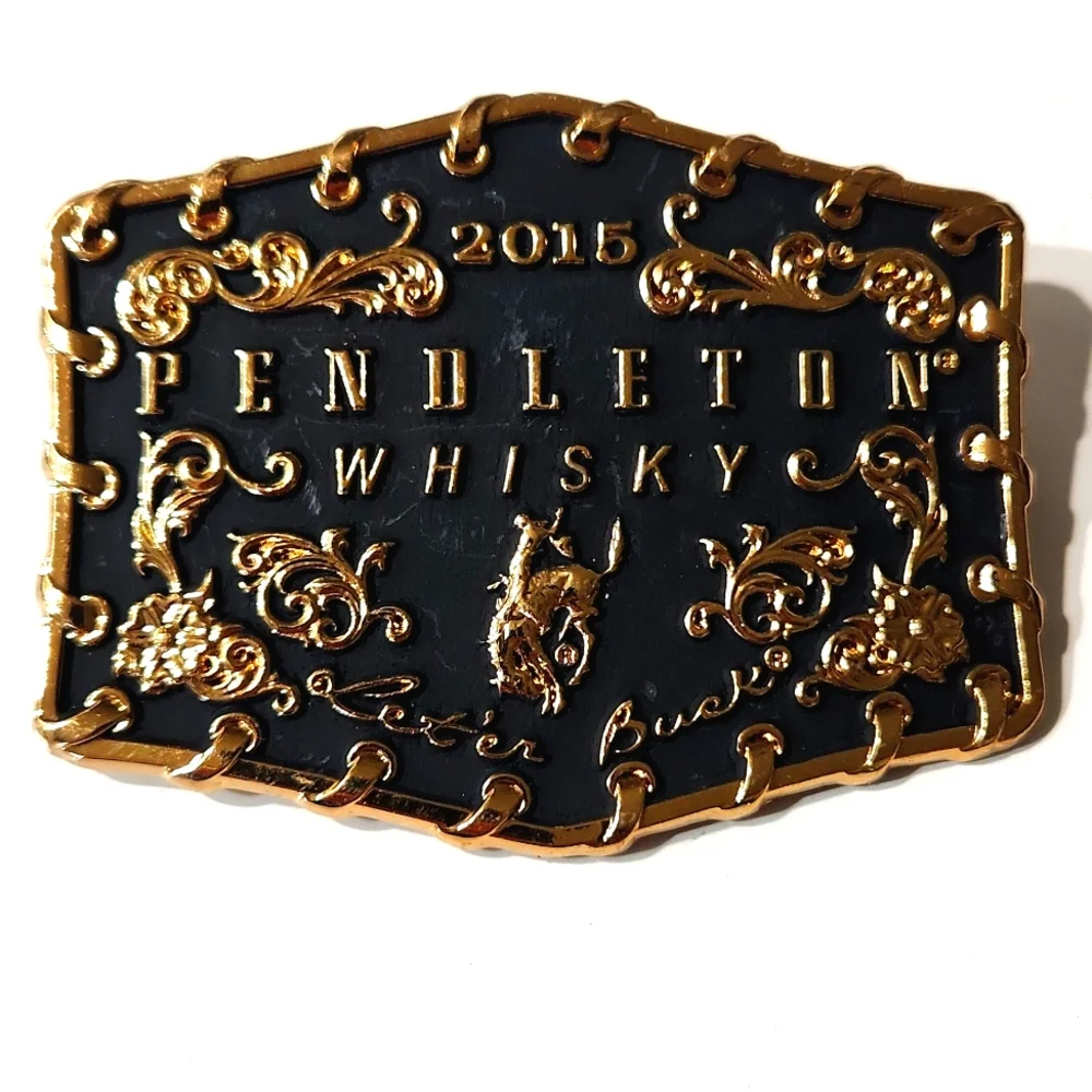 Pendleton Whisky Belt Buckle by Montana Silversmiths 2015 Unisex NEW
